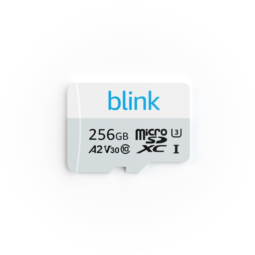Blink MicroSD card for local video storage with Blink Sync Module XR