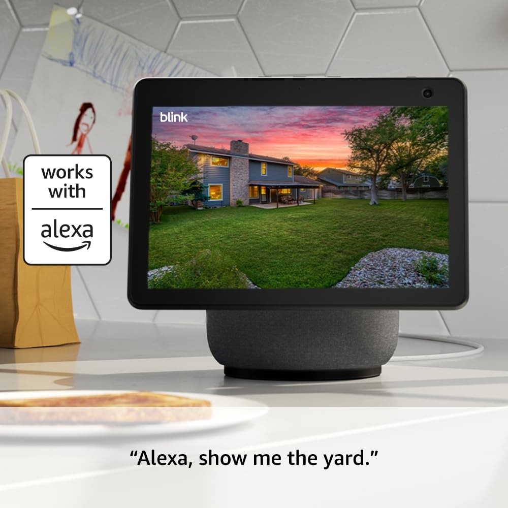 Blink Outdoor 4 XR with 1-Year Plus ai Plan – two-year battery wireless camera with 4x security coverage, 1000 ft open-air range or 400 ft with typical use — 6 camera system